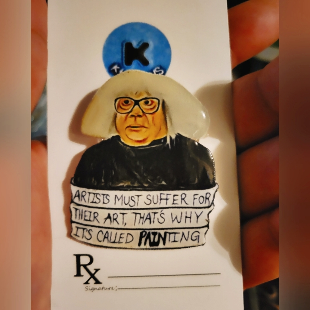 Ongo Gablogian/Danny Devito tribute pin